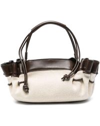 Hereu - Arta Canvas Shoulder Bag - Lyst