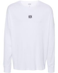 Loewe - Anagram Cotton T-Shirt - Lyst
