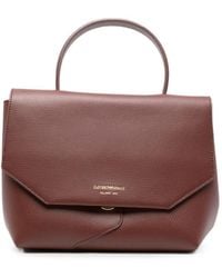 Emporio Armani - Medium Leather Handbag - Lyst