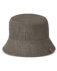 Brunello Cucinelli - Cotton Bucket Hat - Lyst