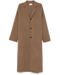 The Row - Wool Long Coat - Lyst