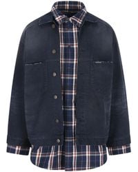 Balenciaga - Patched Shirt-Jacket - Lyst