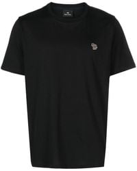 Paul Smith - Zebra Logo Cotton T-Shirt - Lyst