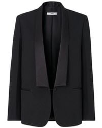 Fendi - Wool Single-Breasted Blazer Jacket - Lyst