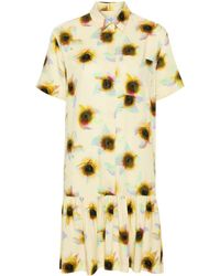 PS by Paul Smith - Printed Shirt Dress - Lyst