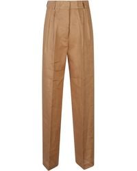 ACTUALEE - Linen Trousers - Lyst