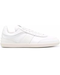 Tod's - Leather Sneakers - Lyst