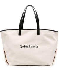 Palm Angels - Borsa shopping con logo - Lyst
