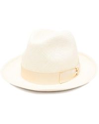 Borsalino - Logo Fedora Hat - Lyst