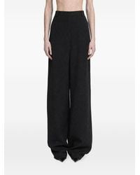 Balenciaga - Wool Barrel Trousers - Lyst
