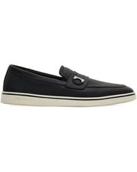 Ferragamo - Leather Loafers - Lyst