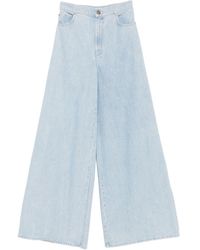 Max Mara - Wide-Leg Denim Jeans - Lyst