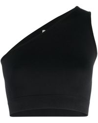 Rick Owens - Knitted One-shoulder Bandeau Top - Lyst