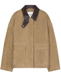 Closed - Leather Jacket - Lyst