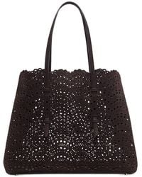 Alaïa - Mina 37 Leather Handbag - Lyst
