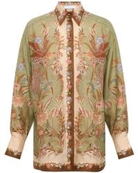 Zimmermann - Indra Loose Shirt - Lyst
