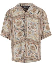 Just Cavalli - Short-Sleeved Floral Sun Printed Shirt - Lyst