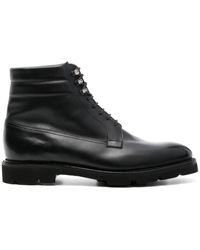 John Lobb - Alder Leather Ankle Boots - Lyst