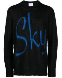 BLUE SKY INN - Sky Inn- Logo Wool Blend Sweater - Lyst