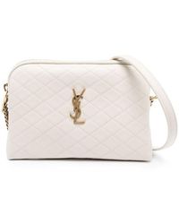 Saint Laurent - Gaby Mini Leather Crossbody Bag - Lyst