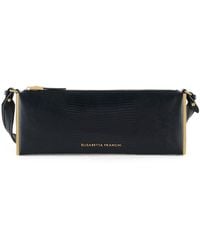 Elisabetta Franchi - Faux Leather Shoulder Bag - Lyst