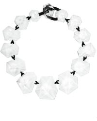 Monies - Nocte Transparent-design Oversized Necklace - Lyst