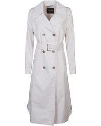 Moorer - Cleopatra Coat-Wk - Lyst