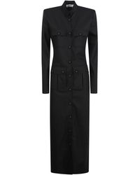 LES FILLES D'EVA - Wool Pocket Dress - Lyst
