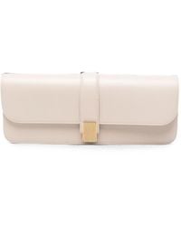 KHAITE - Blake Leather Clutch - Lyst