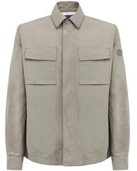 People Of Shibuya - Shirt Jacket With Pockets - Lyst