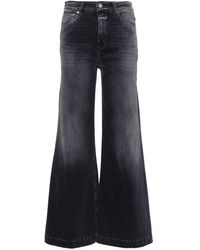 Closed - Jeans a gamba ampia - Lyst