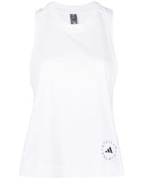 adidas By Stella McCartney - Top True Pace Running con stampa - Lyst