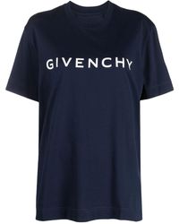 Givenchy - Logo Cotton T-Shirt - Lyst