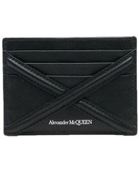 Alexander McQueen - Portacarte Harness Nero - Lyst