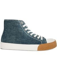 Loewe - Denim Sneakers - Lyst
