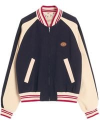 Valentino - La Chat De La Maison Wool Bomber Jacket - Lyst