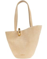 Jacquemus - Le Bambola Moyen Leather Bucket Bag - Lyst