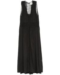forte_forte - Silk Long Dress - Lyst