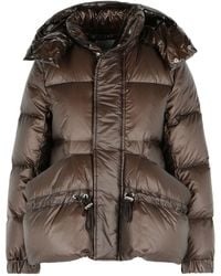 Sacai - Nylon Puffer Down Jacket - Lyst