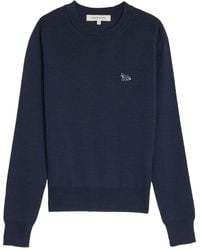 Maison Kitsuné - Maison Kitsuné Baby Fox Wool Jumper - Lyst