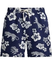Polo Ralph Lauren - Swim Boxer Shorts With Prints - Lyst