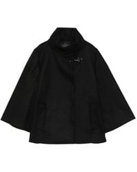 Fay - Wool And Cashmere Cape - Lyst