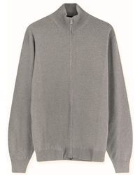 Filippo De Laurentis - Wool And Cashmere Half-Zip Sweater - Lyst