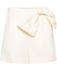 Chloé - Linen Shorts - Lyst