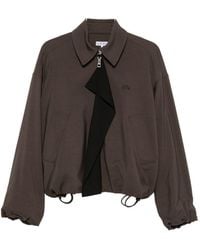 Loewe - Wool Blend Jacket - Lyst