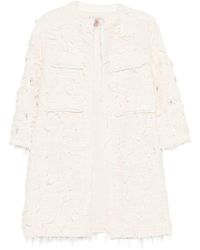 Bye - Cotton Blend Caban Coat - Lyst