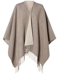 Fendi - Wool And Cashmere Poncho - Lyst
