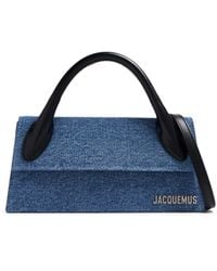 Jacquemus - Le Chiquito Long Denim Bag - Lyst