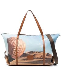 Paul Smith - Bag With Landscape Print - Lyst
