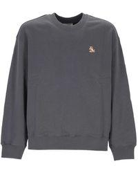 Maison Kitsuné - Chillax Fox Cotton Sweatshirt - Lyst